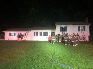 UPDATE: State Fire Marshal Investigating House Fire in Lusby, No Injuries Reported